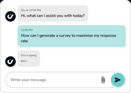 Chat interface displaying a conversation between a user and a chatbot.