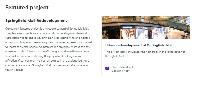 Example of column group with 50/50 split, Minimal style