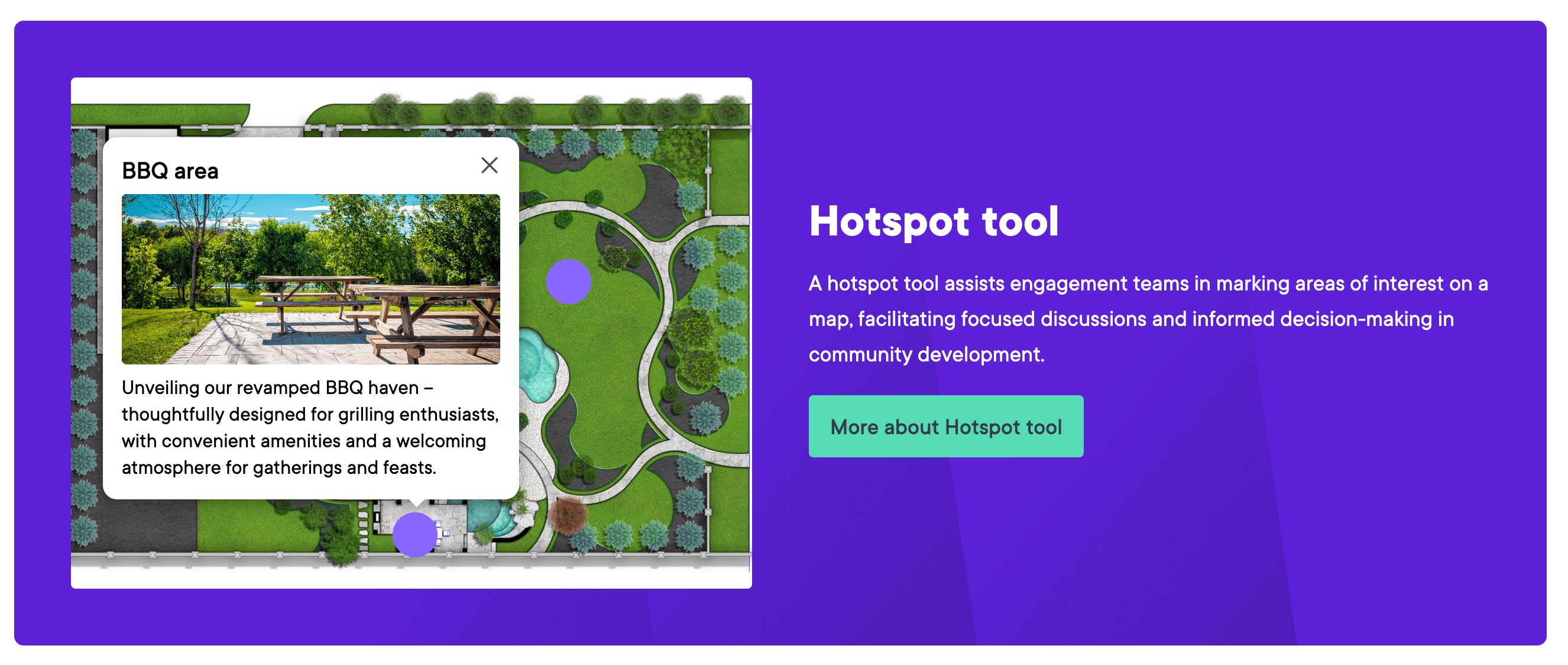 Example of column group with 50/50 split, Highlight style